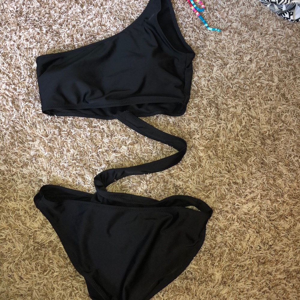 Black one piece